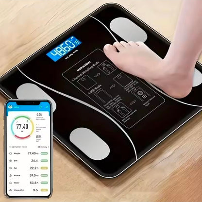 Intelligent Bluetooth BMI Body Weighing Scale