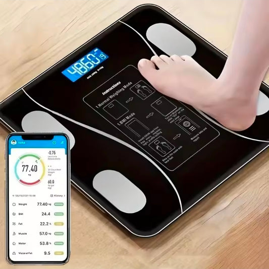Intelligent Bluetooth BMI Body Weighing Scale
