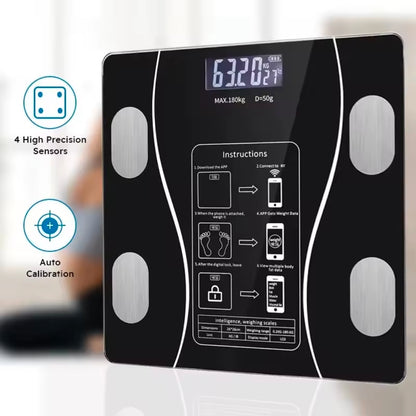 Intelligent Bluetooth BMI Body Weighing Scale