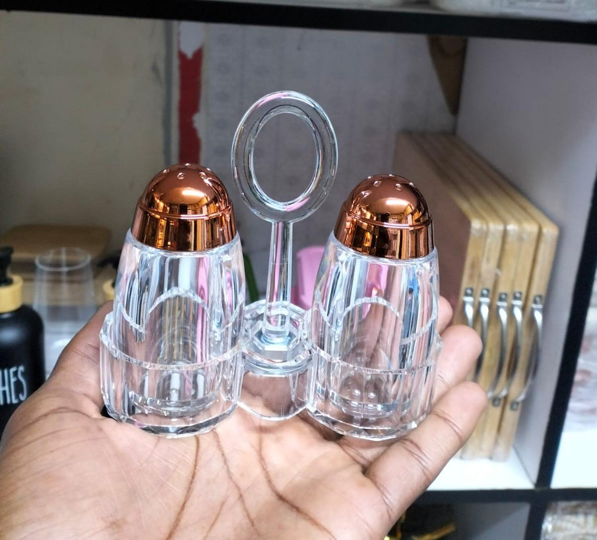 Acrylic Cruer Seasoning Set