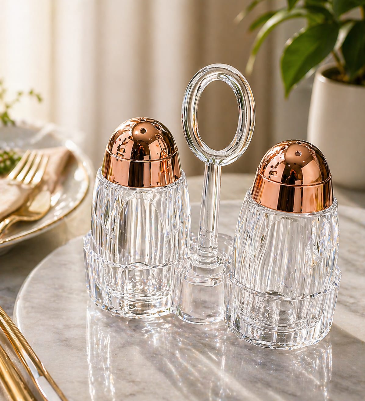 Acrylic Cruer Seasoning Set