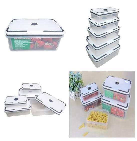 5 in 1 Fridge Storage Containers