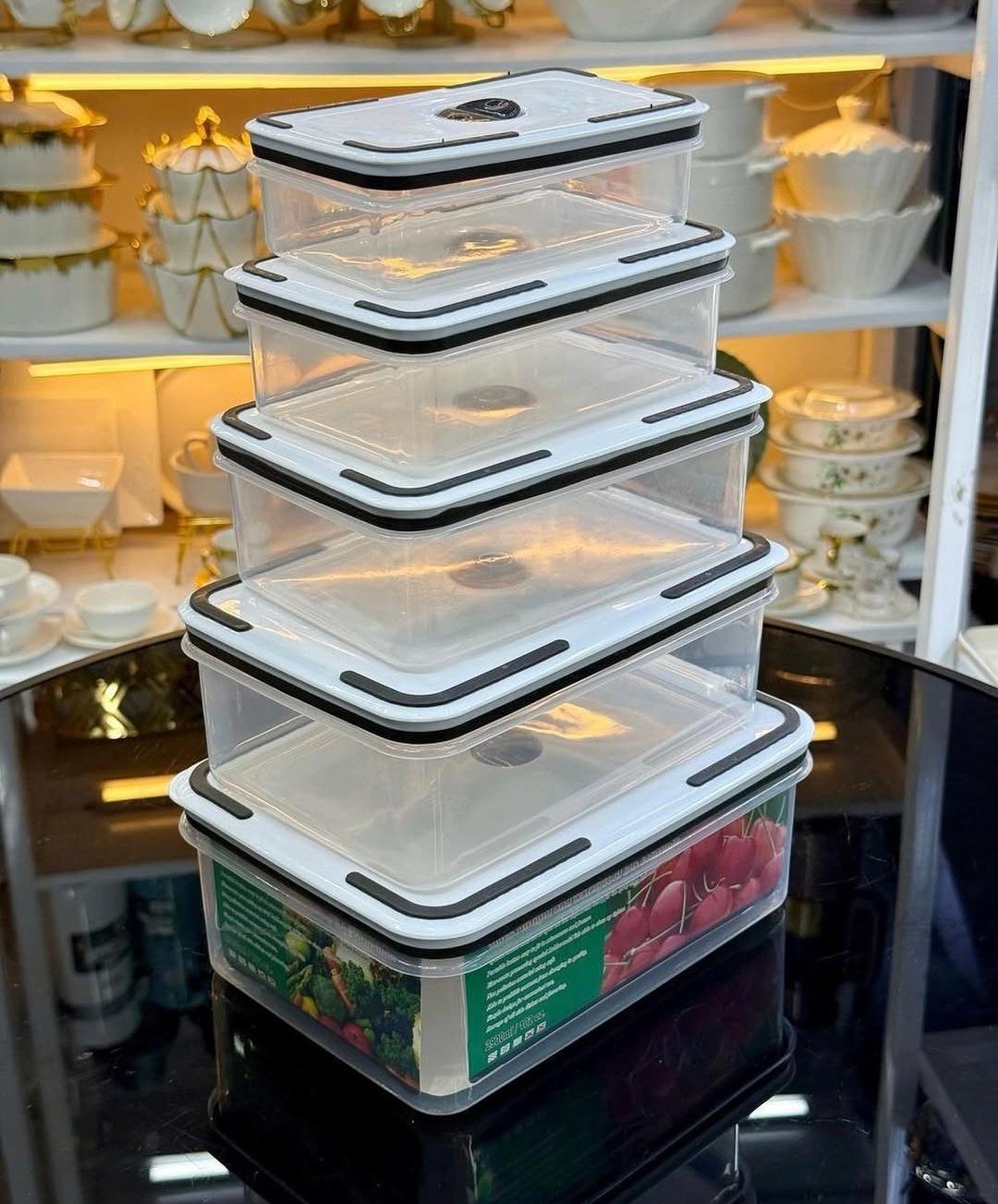 5 in 1 Fridge Storage Containers