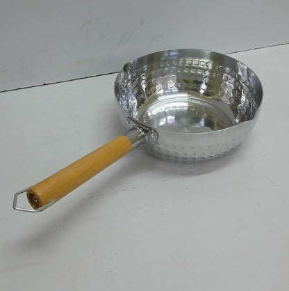 Stainless Steel Sufuria/Cookware With Wooden Handle