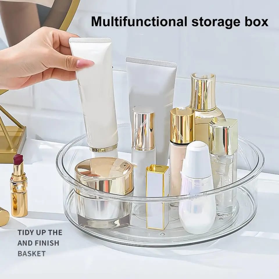 Acrylic Multipurpose Rotating Organizer