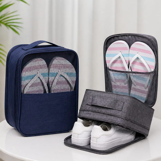 3 Layer Large Quality Travel Shoe Bag