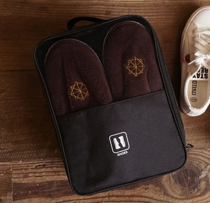 3 Layer Large Quality Travel Shoe Bag