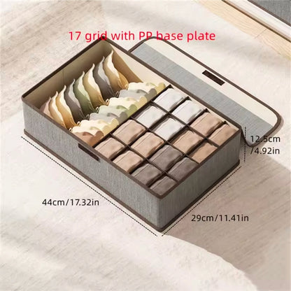 17 Grid Undergarment Organizer/3in1 Undergarment Organizer With a Cover