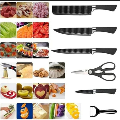 6pcs Zepter knife gift pack set
