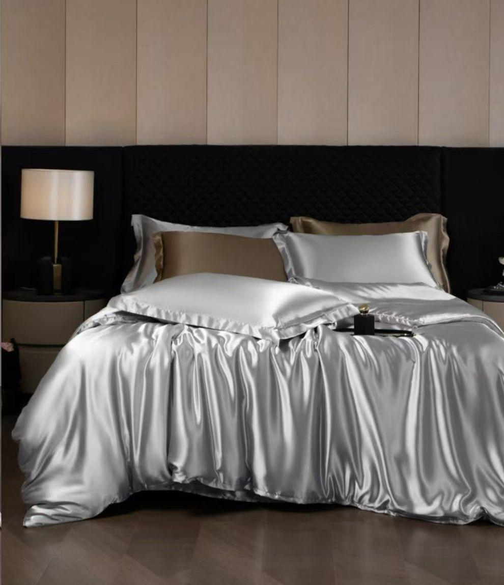 Luxury Silk Duvet Cover Set