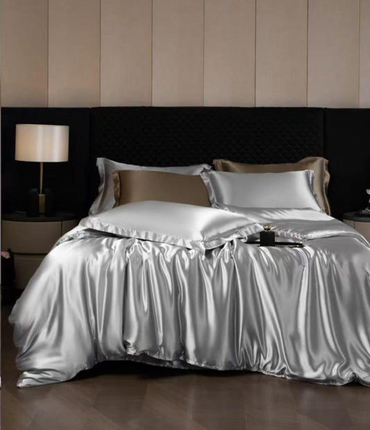 Luxury Silk Duvet Cover Set