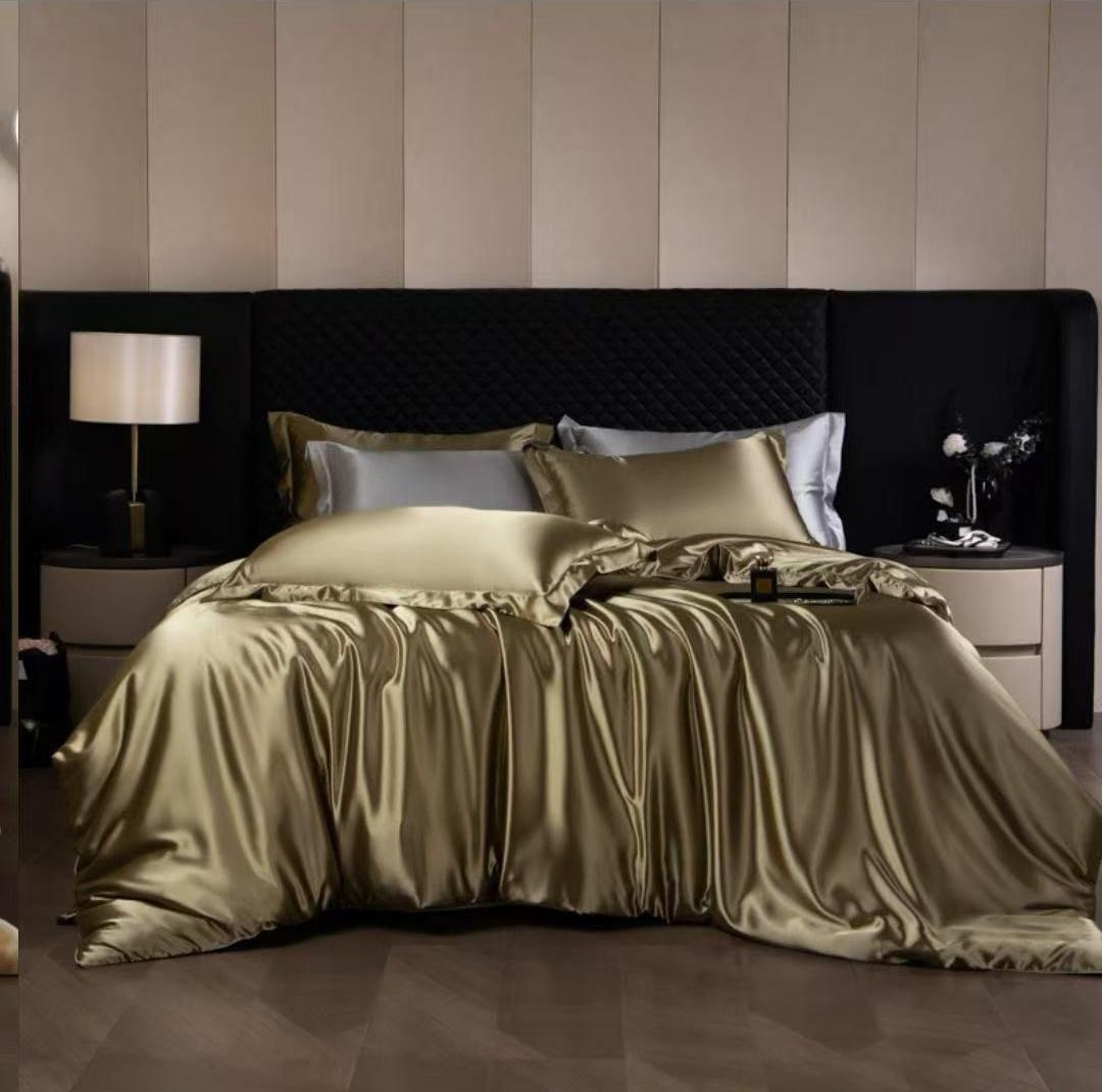 Luxury Silk Duvet Cover Set