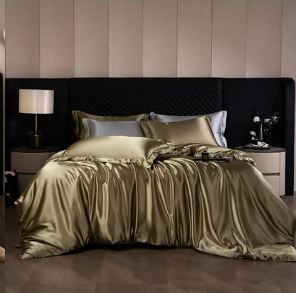 Luxury Silk Duvet Cover Set