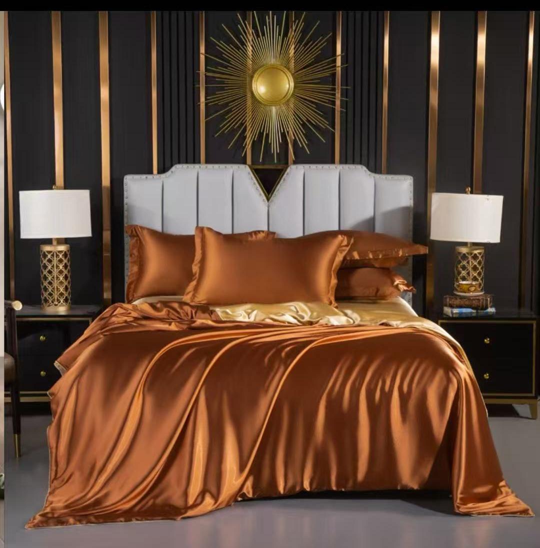 Luxury Silk Duvet Cover Set