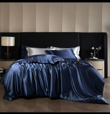 Luxury Silk Duvet Cover Set