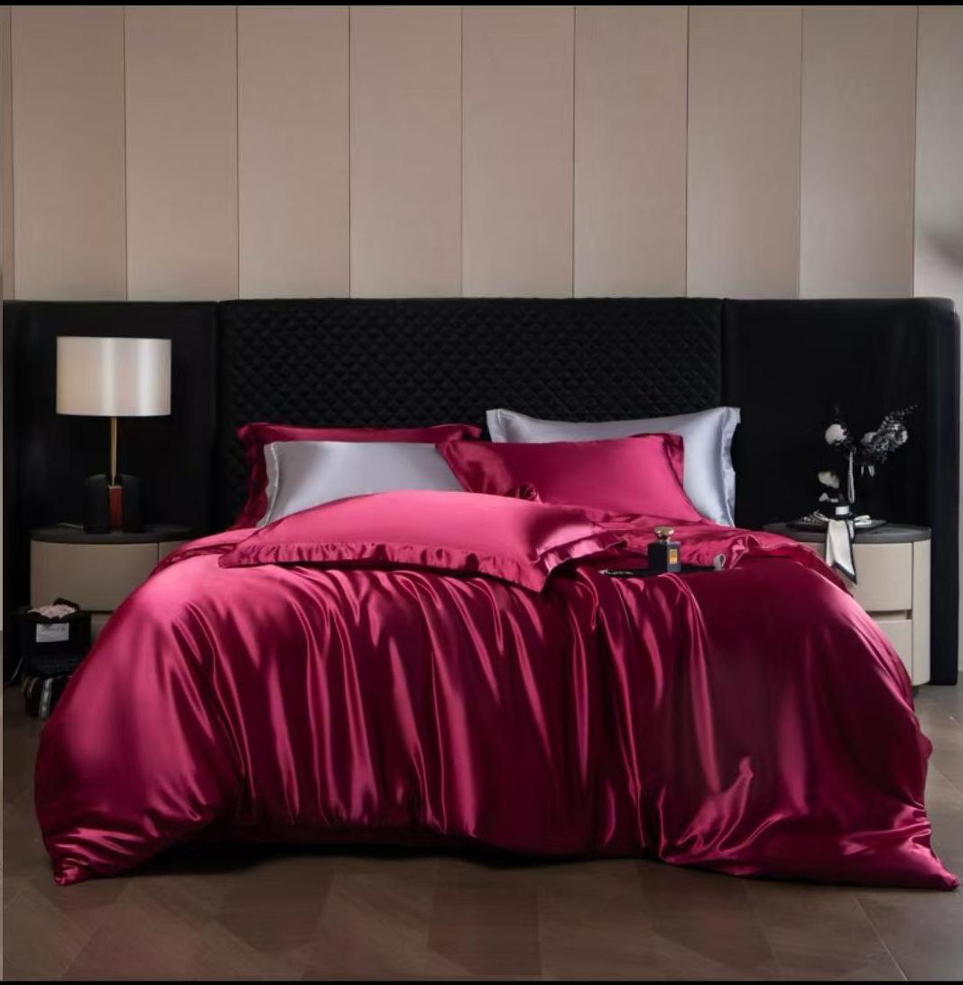 Luxury Silk Duvet Cover Set