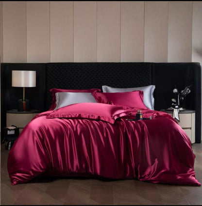 Luxury Silk Duvet Cover Set