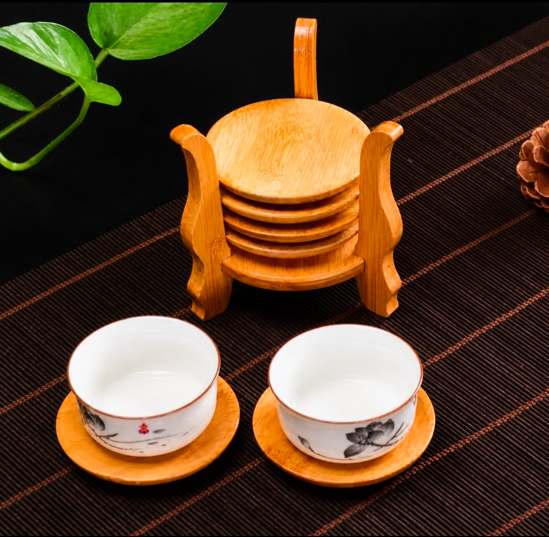 Creative bamboo Coaster