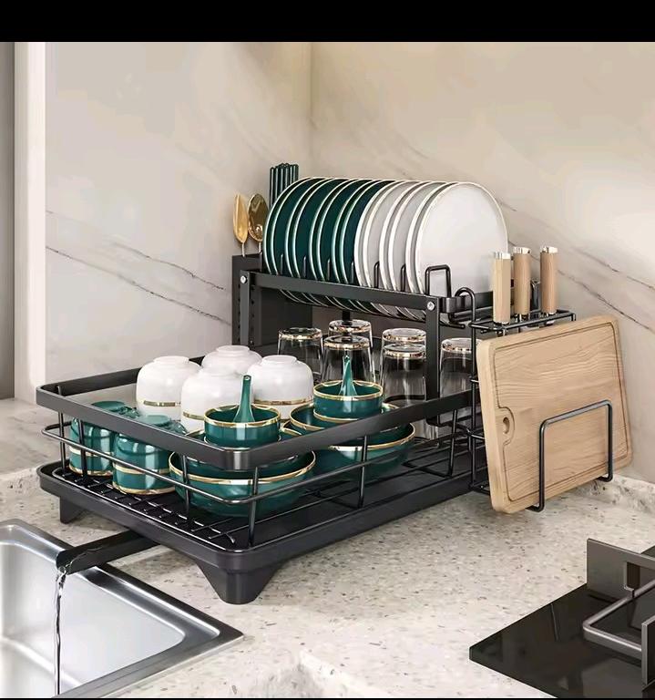 2 Tier Dish Drying Rack