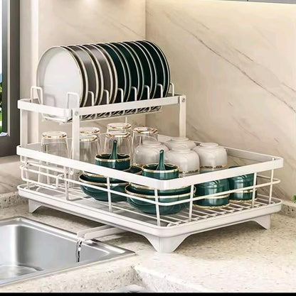 2 Tier Dish Drying Rack