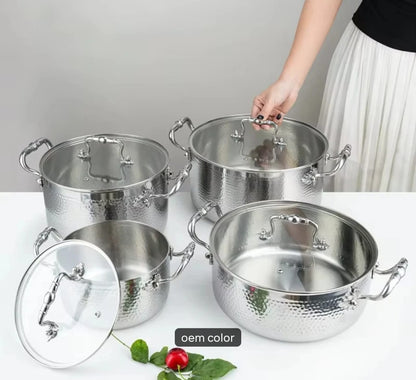 SUS 304 Tripply Stainless Cookware set