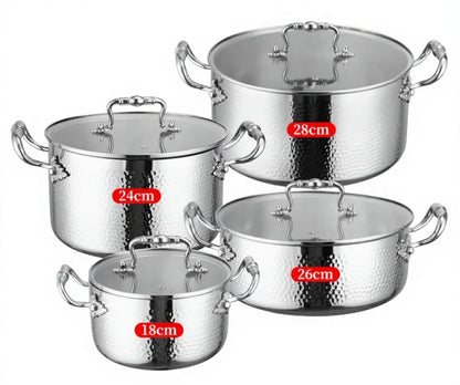SUS 304 Tripply Stainless Cookware set