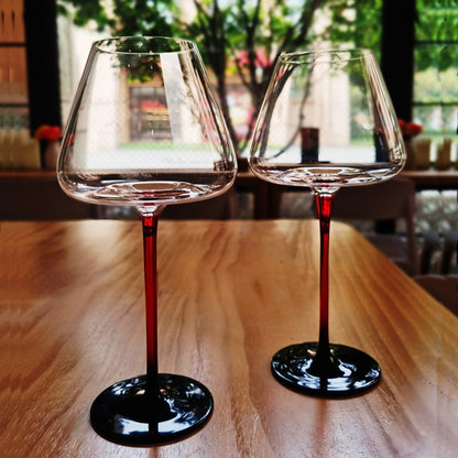 Burgundy Crystal Wine glasses