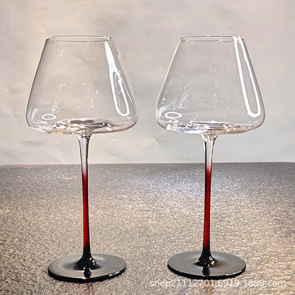 Burgundy Crystal Wine glasses