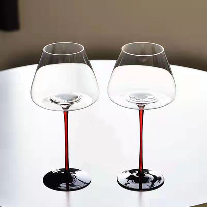 Burgundy Crystal Wine glasses