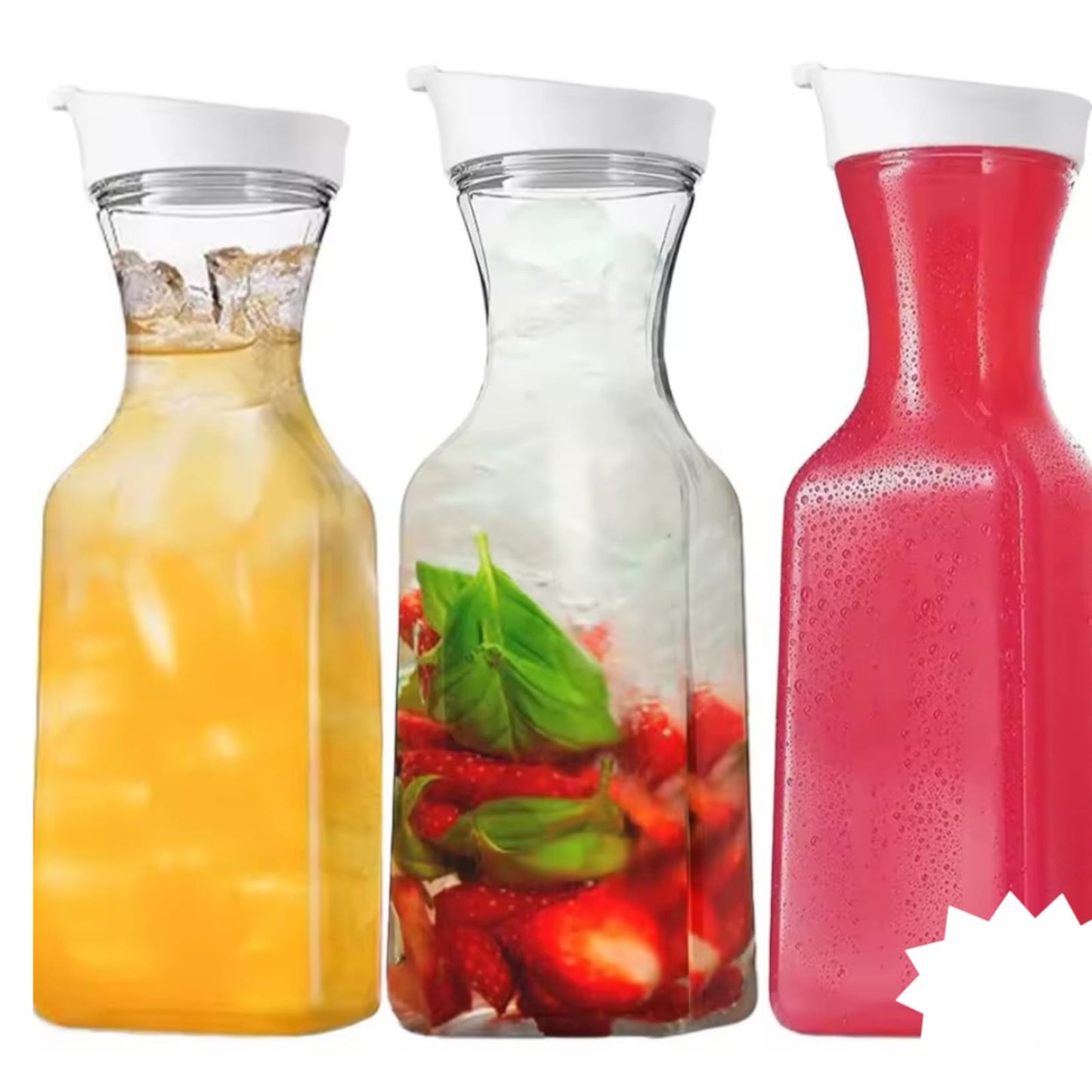 Clear pitcher bottle