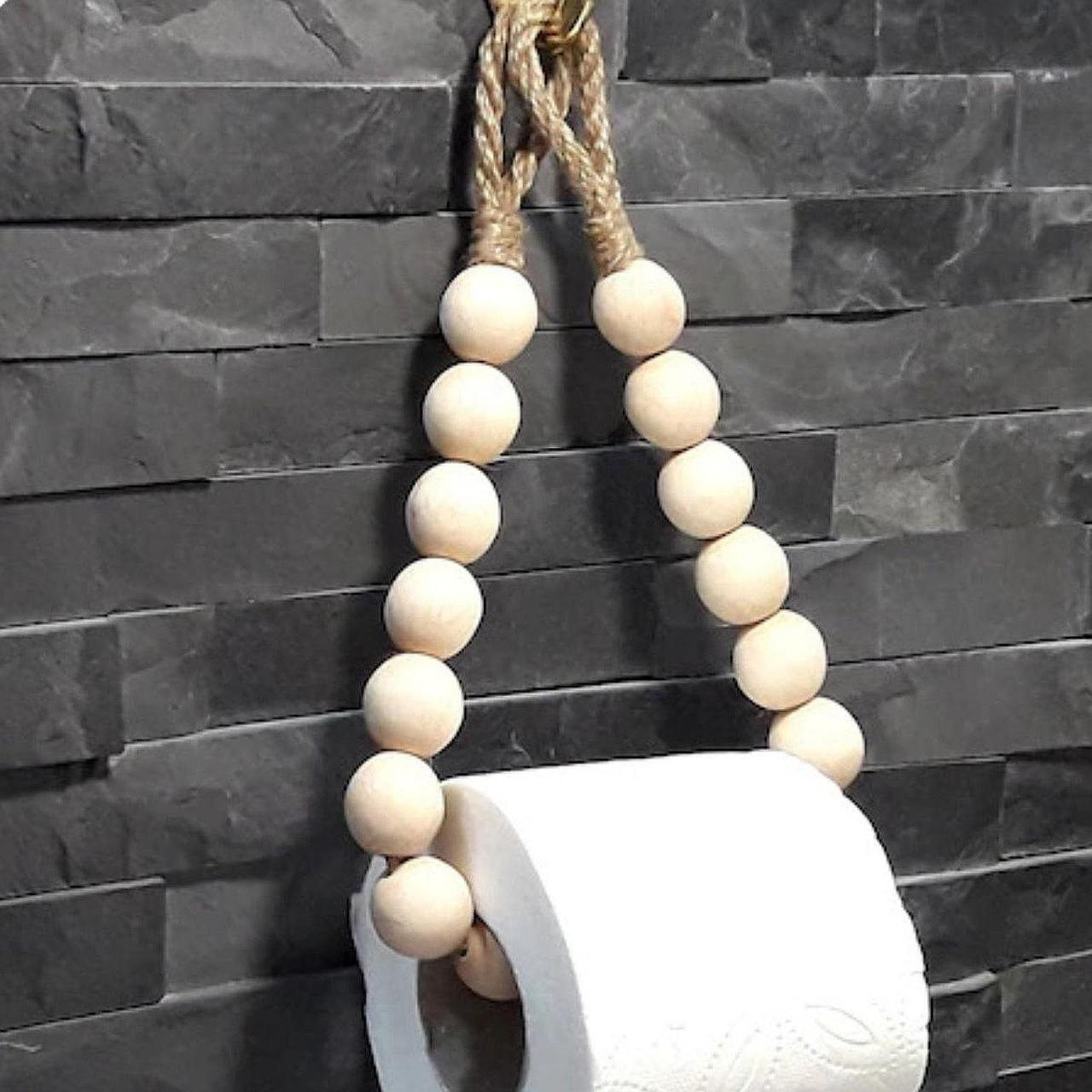 Hemp Rope Tissue Holder