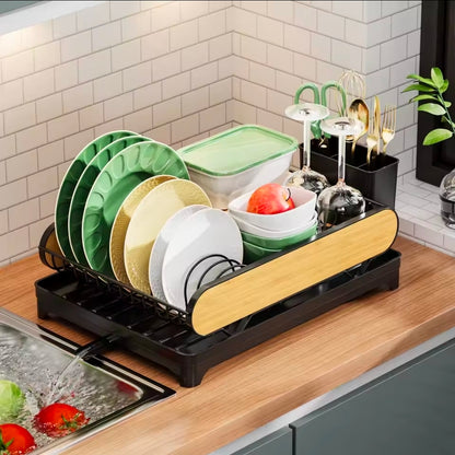 Compact Countertop Dish Drying Rack