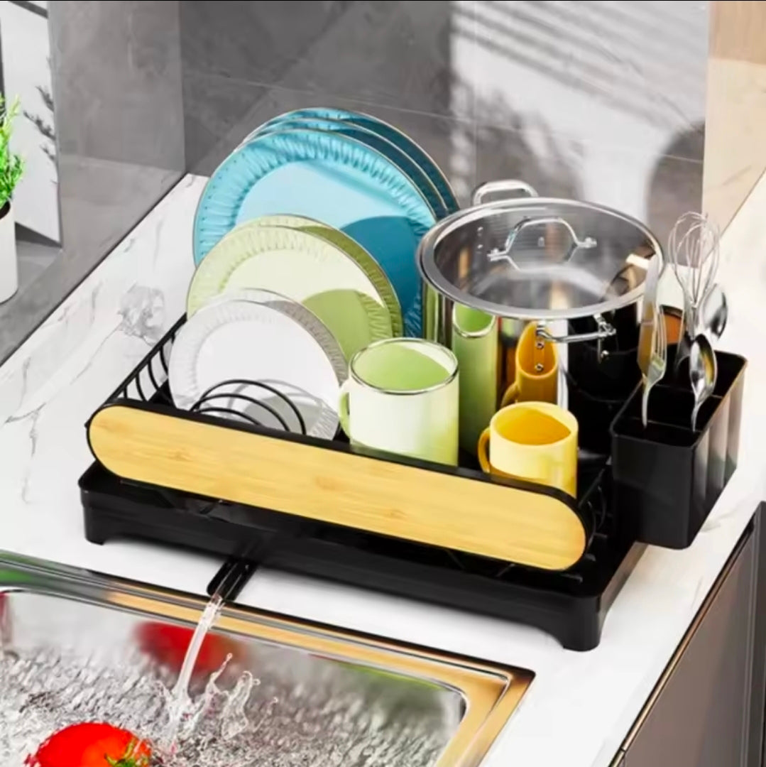 Compact Countertop Dish Drying Rack
