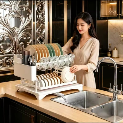 2 Tier Dish Rack