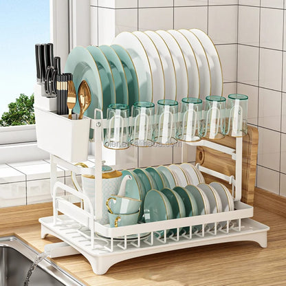 2 Tier Dish Rack
