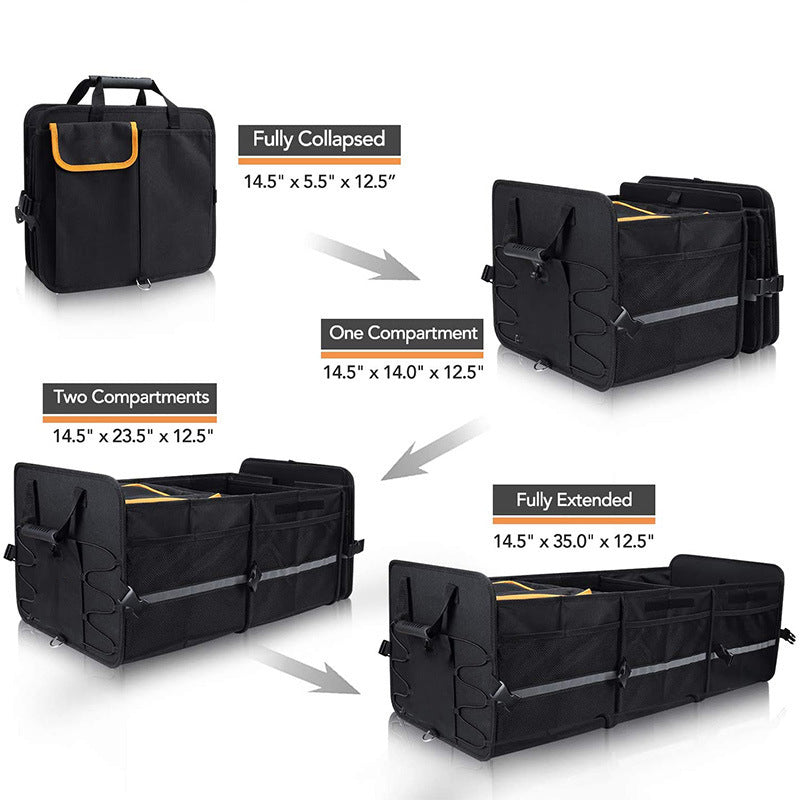 Trunk Organizer with Multiple Compartments