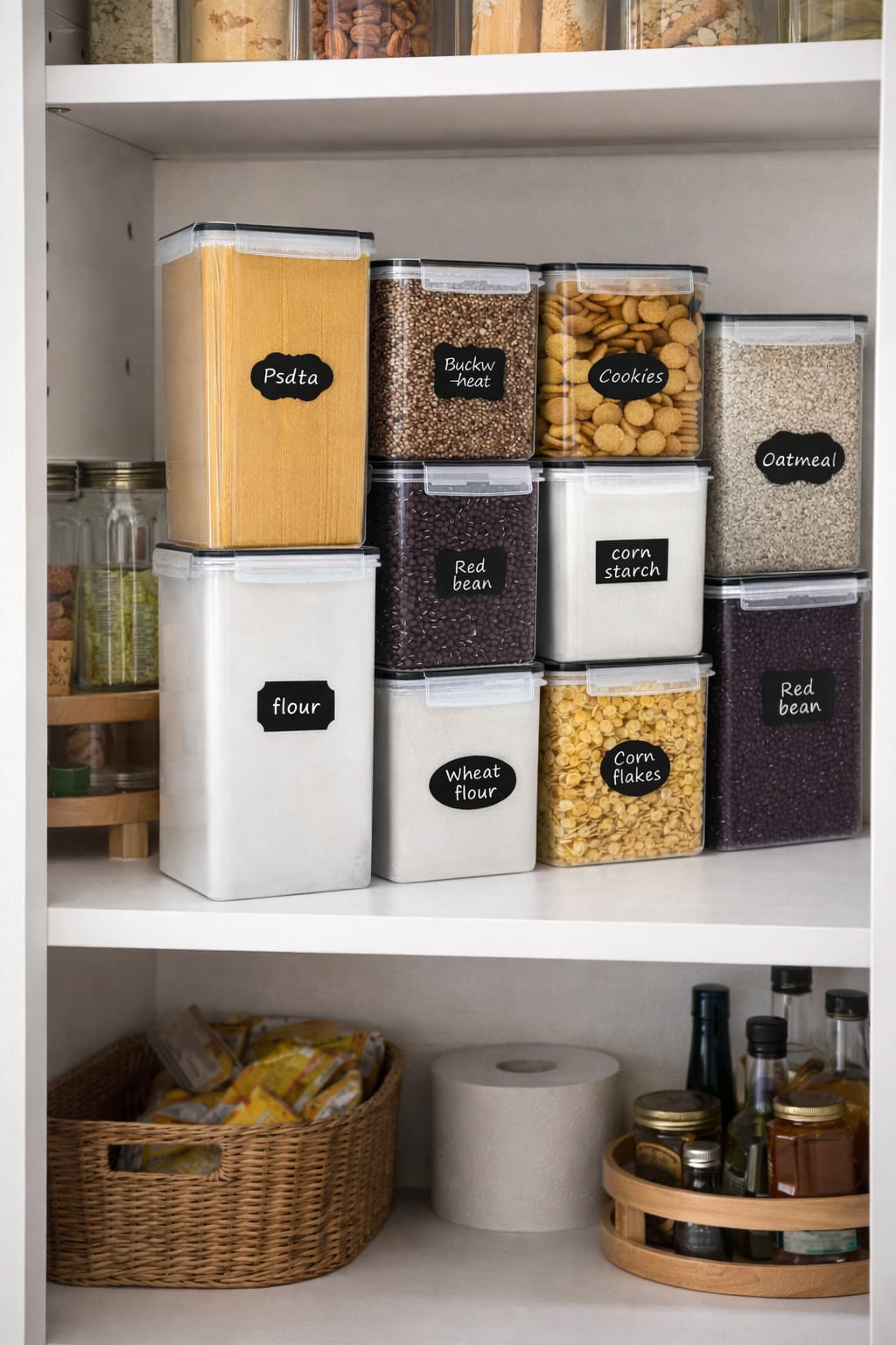 10pcs Food /Cereal Storage Containers