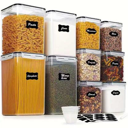 10pcs Food /Cereal Storage Containers