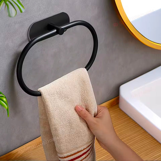 Ring towel holder