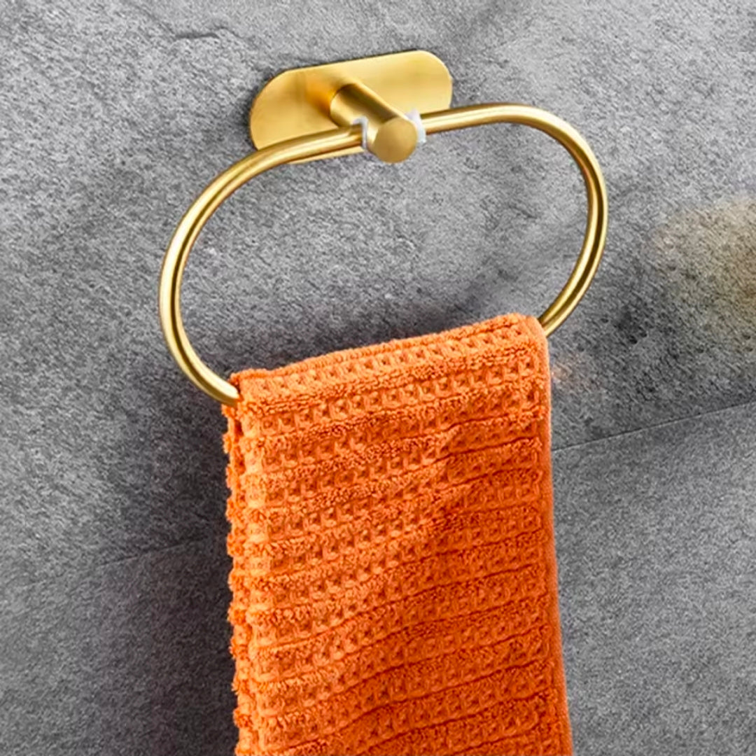 Ring towel holder