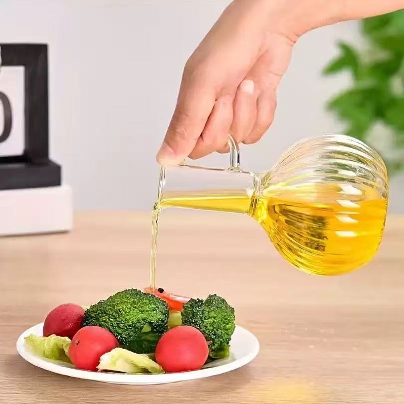 Glass Oil Pot Set