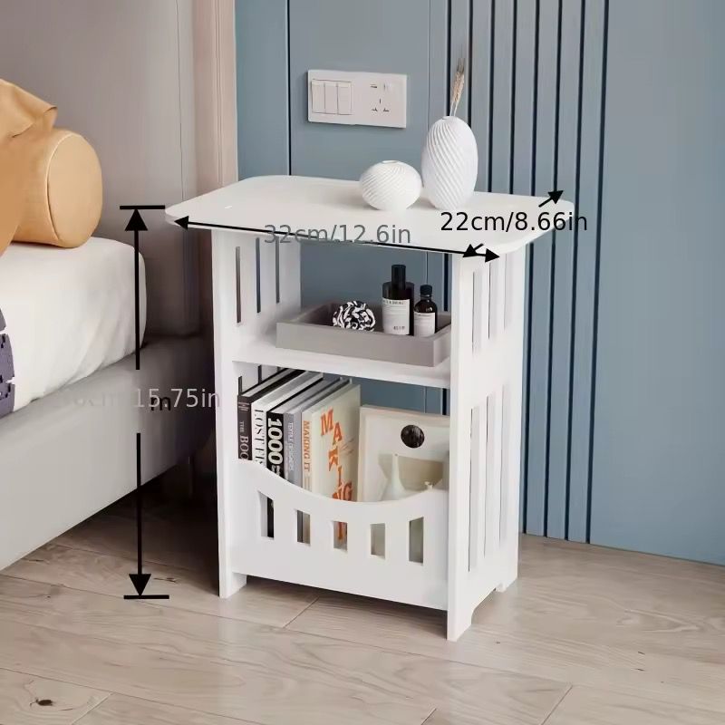 Nordic Style Wooden Storage Table