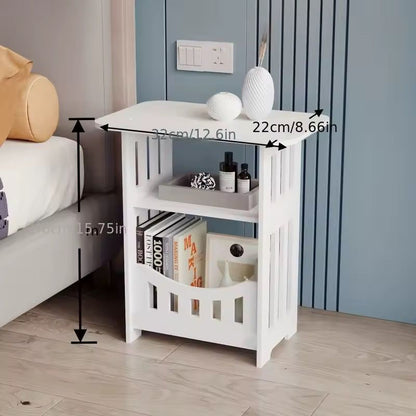Nordic Style Wooden Storage Table