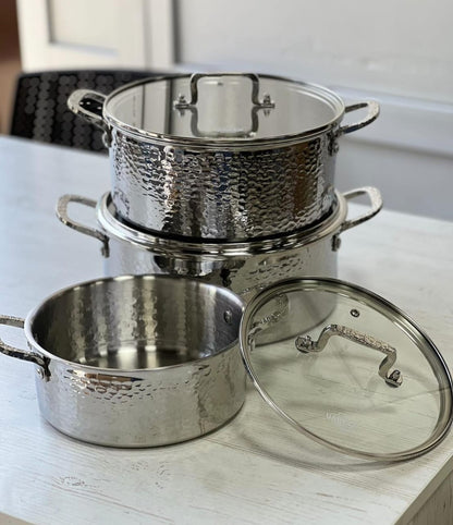 Stainless steel cookware set