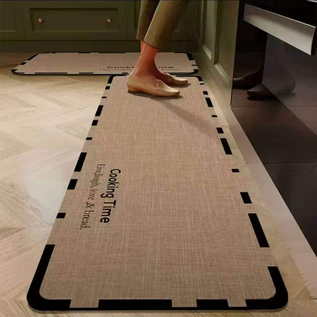 Rubber Bottom Anti-Slip Kitchen Mats