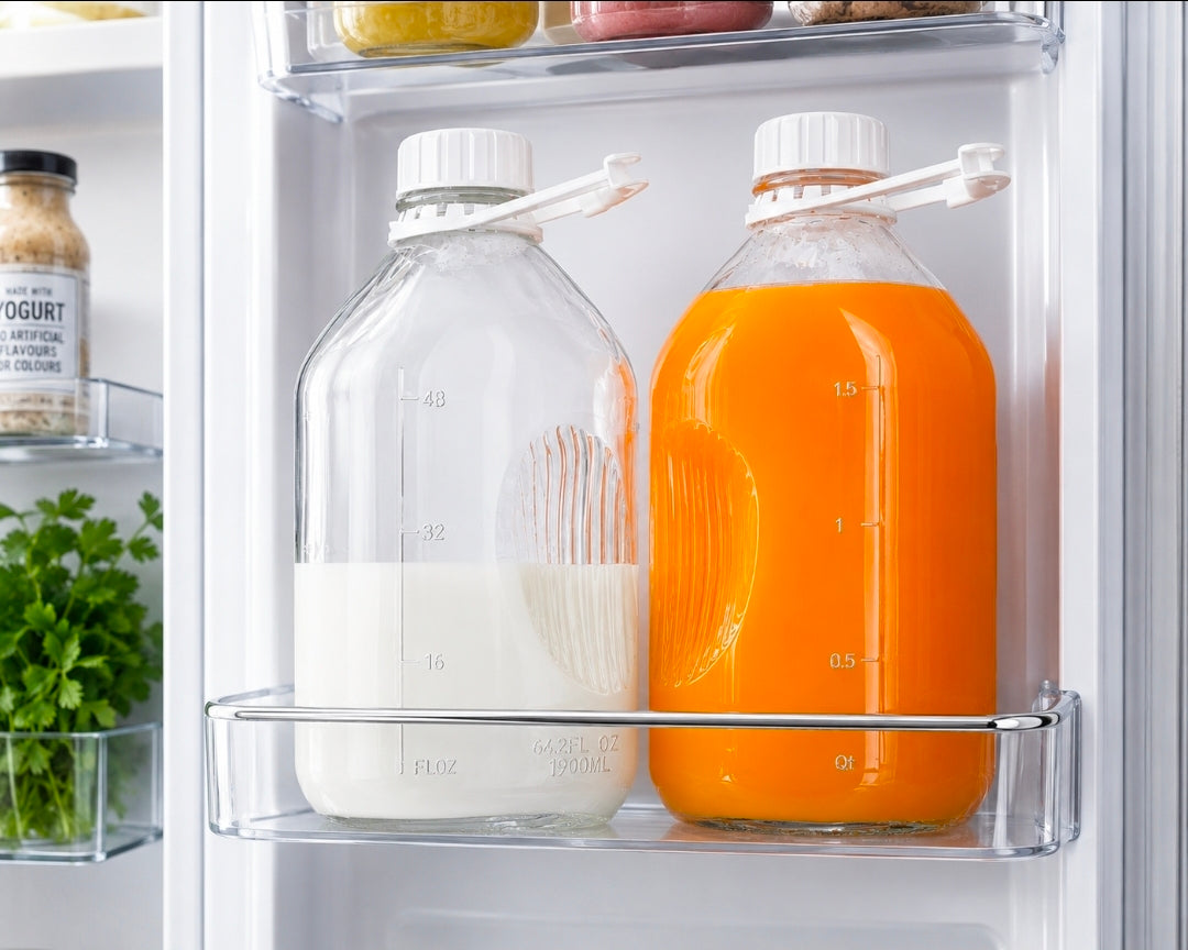 2L multi-purpose glass bottle