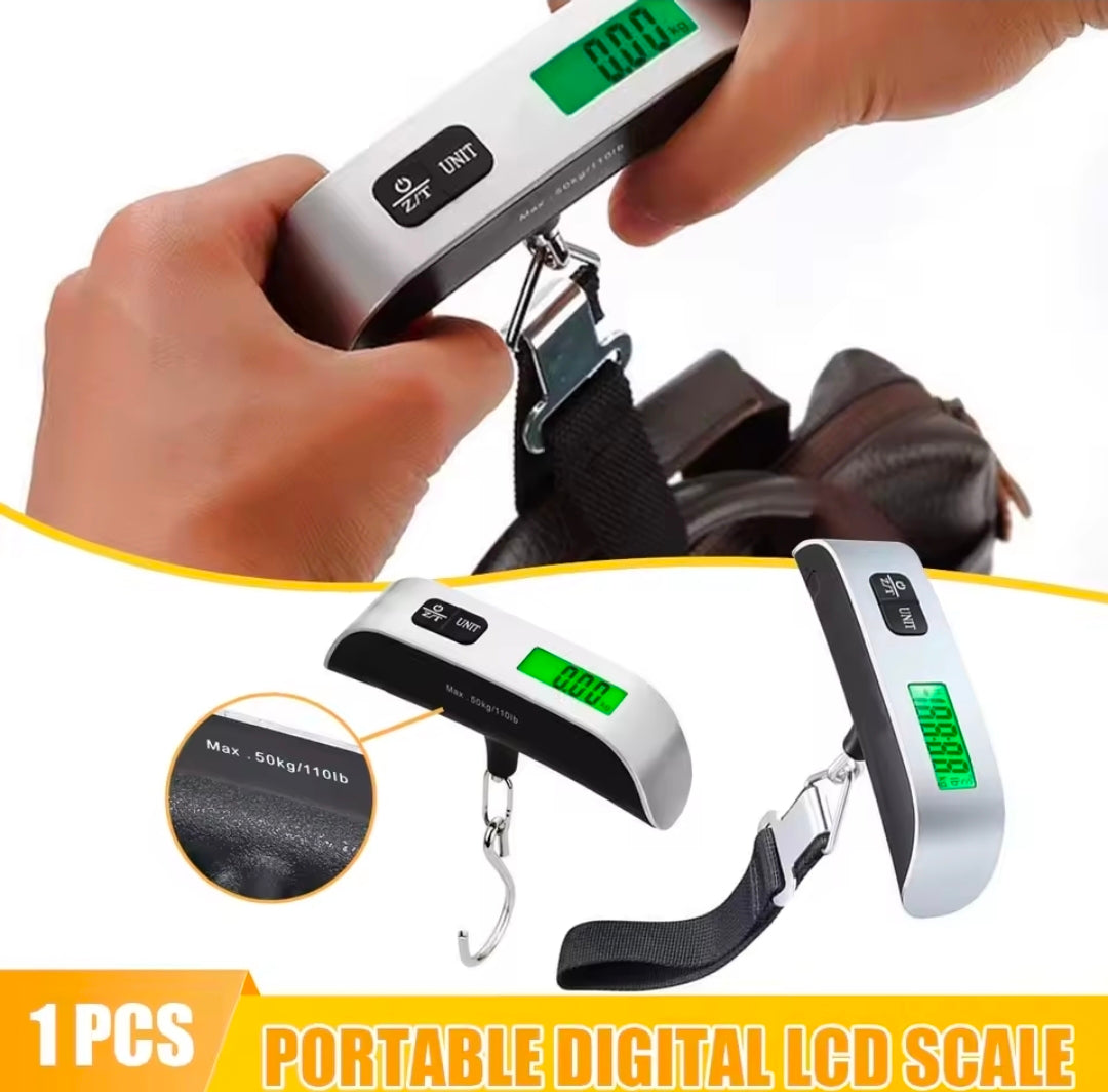 Electronic portable multifuctuonal luggage scale