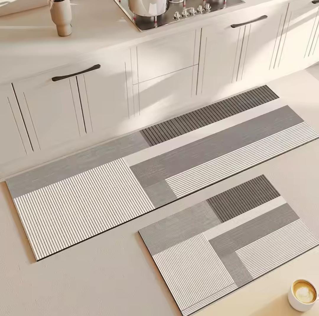 Rubber bottom Antislip Kitchen Mats.