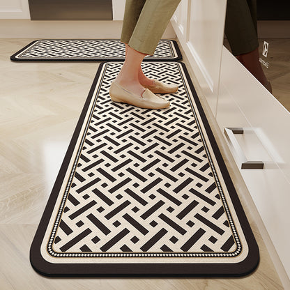 Rubber bottom Antislip Kitchen Mats.