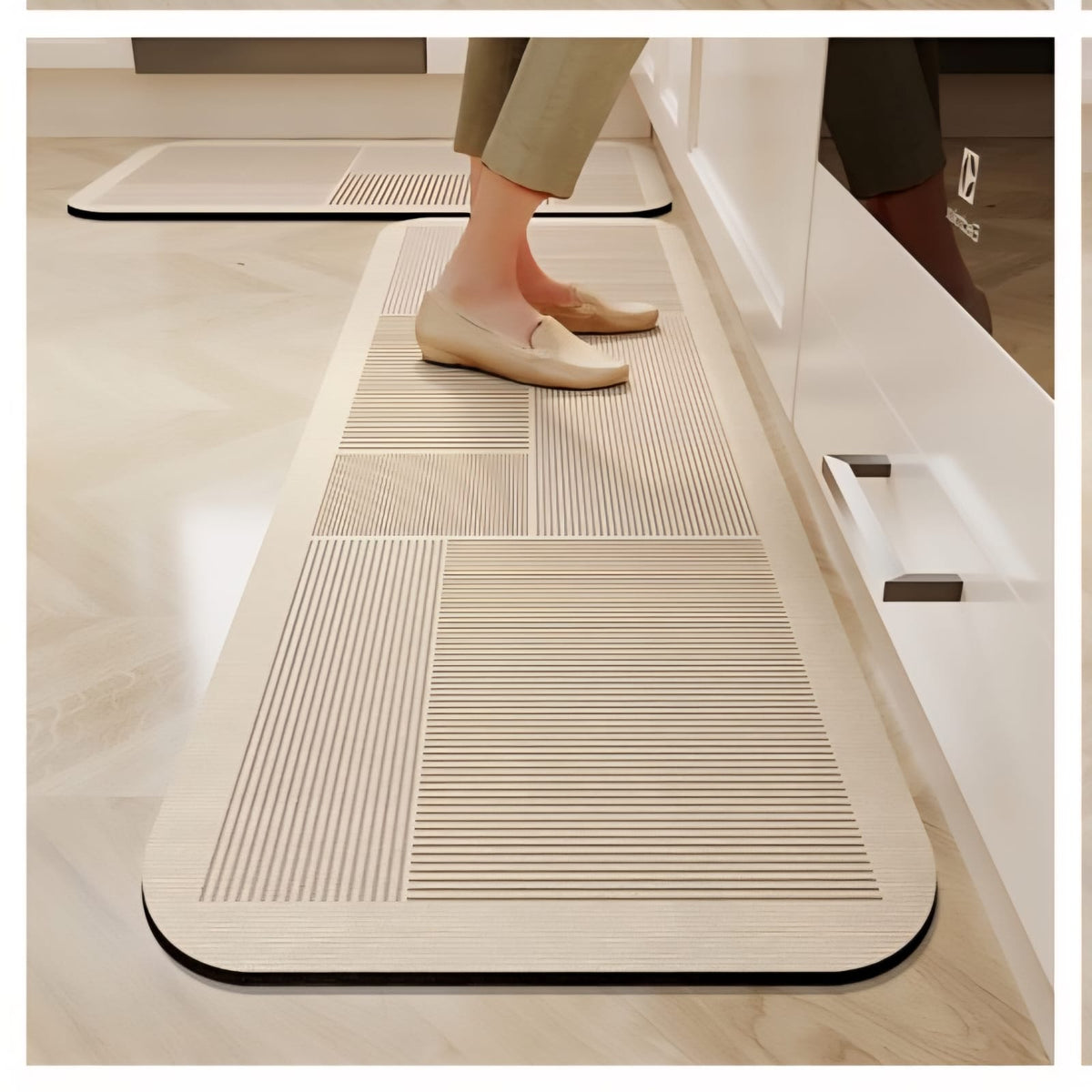 Rubber bottom Antislip Kitchen Mats.